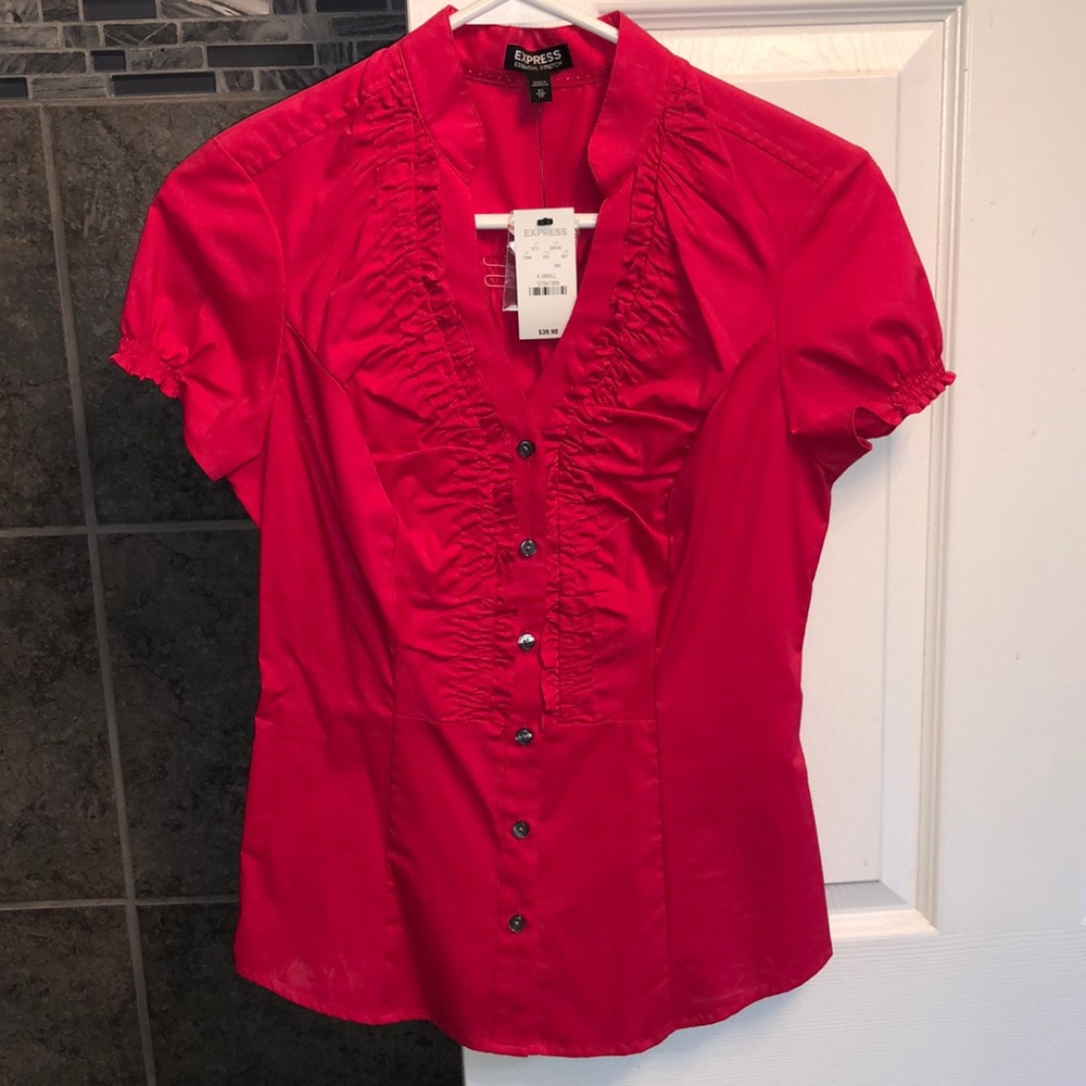 Express V-neck Top
